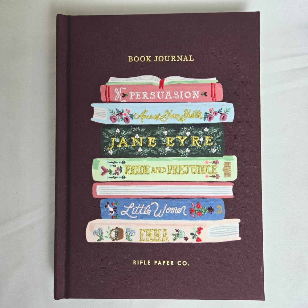 Rifle Paper Co. Book Journal Embroidered Cloth Hardcover